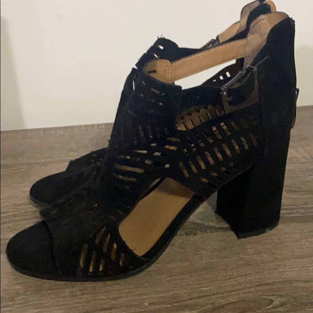 Open toe Heels